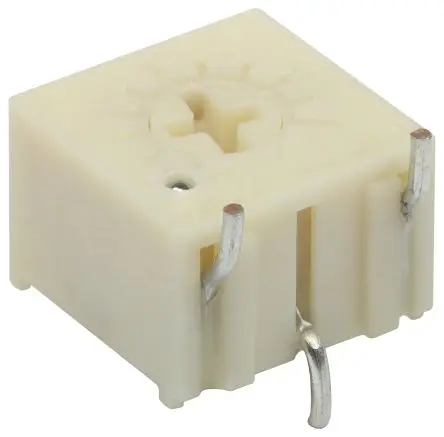 Produktfoto 1 von Vishay TS7 1-Gang Oberfläche Trimm-Potentiometer, Seitliche Einstellung, 10 kΩ, 10 %, 0.5 W