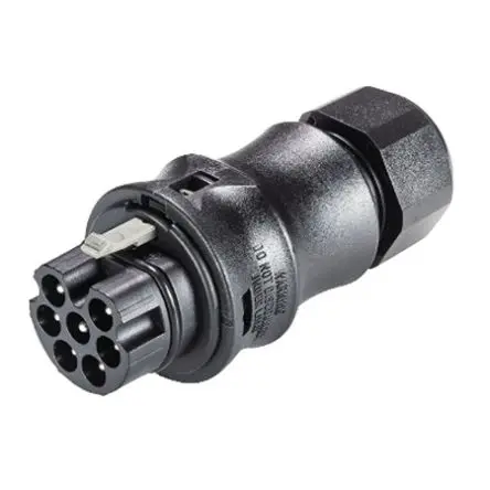 Produktfoto 1 von Wieland RST CLASSIC Beleuchtungssteckverbinder, Einsteck-Anschluss Stecker, Anschluss, Schraubbefestigung 20A, Kontakte: