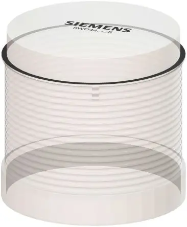 Produktfoto 1 von Siemens SIRIUS LED Blitzlichtelement 24V ac/dc Klar Wechselstrom/Gleichstrom IP65, 70 mm x 65.5 mm
