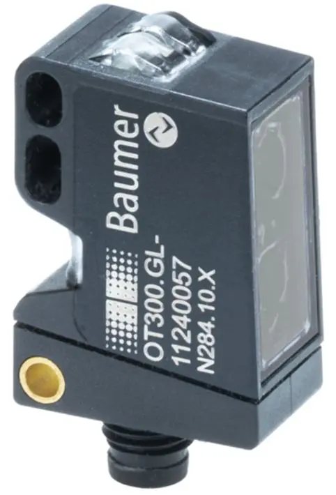 Produktfoto 1 von Baumer Rechteckig Ultraschallsensor, Entfernung, Bereich 1700 mm, analog-Ausgang, 4-polig, M8