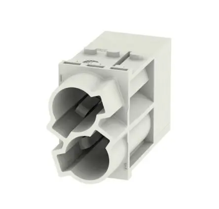 Produktfoto 1 von Weidmüller ModuPlug Industrie-Steckverbinder Kontakteinsatz Buchse, 2-polig 100A, Moduleinsatz