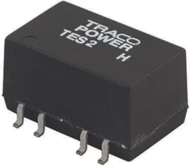 Produktfoto 1 von TRACOPOWER TES 2H DC/DC Konverter, 15V dc OUT 66 mA Oberfläche 5.5V dc 1.5 kV dc 2 W -40 °C 90 °C