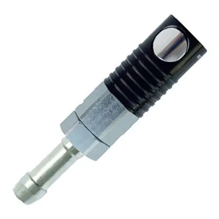 Produktfoto 1 von Legris Pneumatische Schnellsteckkupplung, Messing vernickelt, Aluminiumeloxal 1/8 in Stecker/Buchse