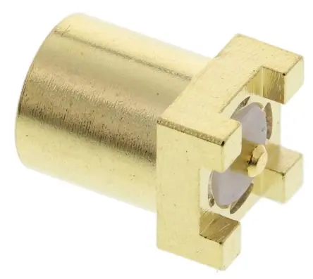 Produktfoto 1 von Molex 73415 Buchse Koaxialsteckverbinder MCX-Steckverbinder, Oberfläche, 50 Ω Lot, Micro Miniature, Gerade