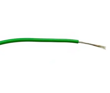 Produktfoto 1 von RS PRO Schaltdraht, 20 AWG 100 m Grün Ø 1.65 mm 16 Litzen Polyvinylchlorid
