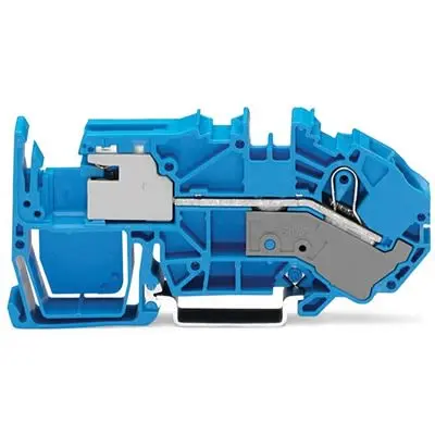 Produktfoto 1 von WAGO TOPJOB S Anschlussklemmenblock DIN-Schiene 1 Blau, 16mm², 250V Zugfederklemme EAC Ex, IECEx, ATEX