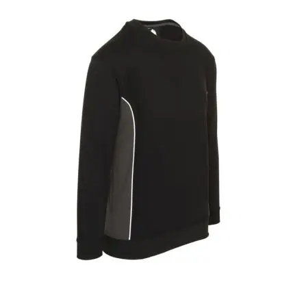 Produktfoto 1 von Orn 1290-15 Unisex Sweatshirt, 65 % Polyester, 35 % Baumwolle Schwarz, Größe M, Größe M
