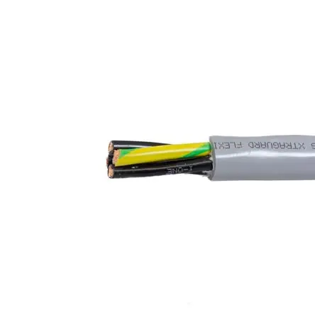 Produktfoto 1 von Alpha Wire Xtra-Guard FLEX Performance Cable Multicore-Kabel, 3-adrig 4.38mm² 12 Grau Ungeschirmt, 100 ft,
