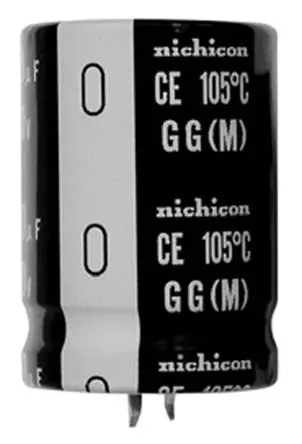 Nichicon GG Einrastmontage Kondensator 1000 μF ±20 % / 250V dc, Ø 30 mm x 40 mm x 40 mm, 105 °C