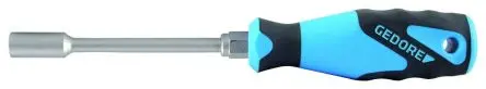 Produktfoto 1 von Gedore 13 mm Sechskant Steckschlüssel-Handgriff, Länge 245 mm / Klinge 125 mm