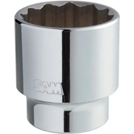 Produktfoto 1 von SAM 3/4 in 12-Kant Buchse SW 1-5/8 in 12-Kant x 65mm