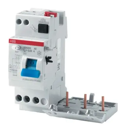 Produktfoto 1 von ABB DDA200 Fehlerstrom-Schutzeinrichtung, 3-polig, 40A, 300 mA Typ A CE, RoHS