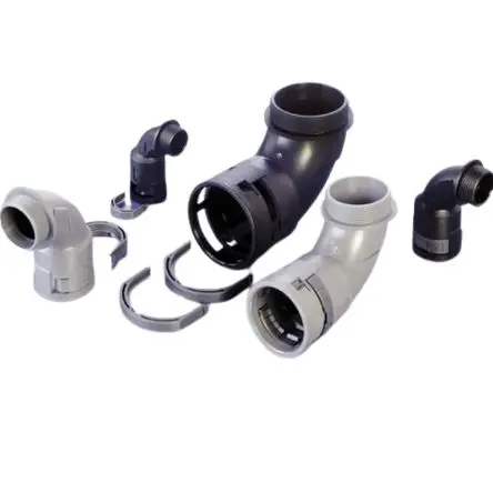 Produktfoto 1 von PMA Polyamid 6 Kabelrohr Befestigung M50 10 mm Schwarz Schwarz-Finish IP68
