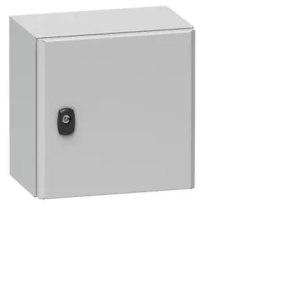 Produktfoto 1 von Schneider Electric PanelSeT S3D Stahl Metallgehäuse Grau IP66, HxBxT 1000 mm, 800 mm x 300 mm