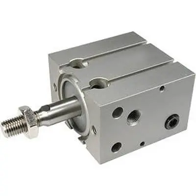 Produktfoto 1 von SMC CU CU16-10S Magnetspulen-Steckverbinder 10 mm Einfachwirkend, Bohrung Ø 16 mm, bis 1.05 Mpa