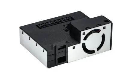 Produktfoto 1 von Sensirion Luftgütesensor, Medium: Partikelmaterie/Staub ±0.45°C 30μs Geräte zur Luftqualitätsüberwachung