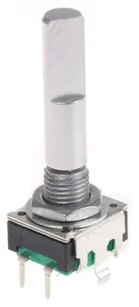 Bourns Drehgeber 24 Impulse/Umdrehung Impulse/U Inkrementalgeber, mit 6 mm, Flachschaft, Digital Rechteck-Signal,