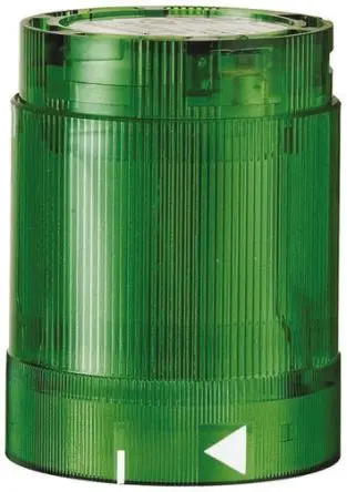Produktfoto 1 von Werma 848 LED Signalleuchte Filament/Warnsummer-Licht 24V ac/dc Grün Wechselstrom/Gleichstrom IP54, 50 mm x 67 mm