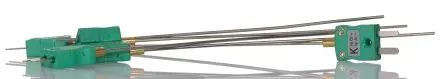 Produktfoto 1 von RS PRO Edelstahl 310 Mineralisoliertes Thermoelement Typ K, Ø 1.5 mm x 150 mm -40 °C → 1100 °C