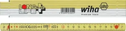 Produktfoto 1 von Wiha Glasfaserverstärktes Polyamid Zollstock Metrisch 2 m x 15mm