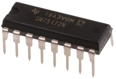 Produktfoto 1 von Texas Instruments Leitungsübertrager Leitungstreiber SN75 4-Bit Differenzial Nicht invertierend 16-Pin PDIP