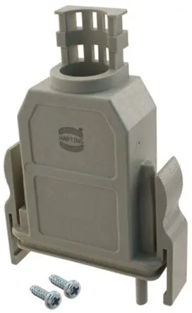HARTING HAN Modular Kappe für robusten Stromversorgungsstecker Snap-In-Verschluss, Kabel 06 Steckverbinderkappe, IP20