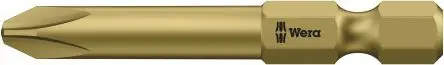 Wera 70 mm PH1 Schraubbit, Sechskant, 70 mm