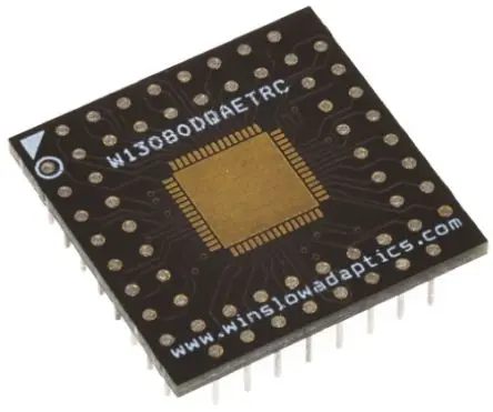 Winslow 2.54 mm Gerade Durchsteckmontage IC-Sockel-Adapter, - QFN PGA