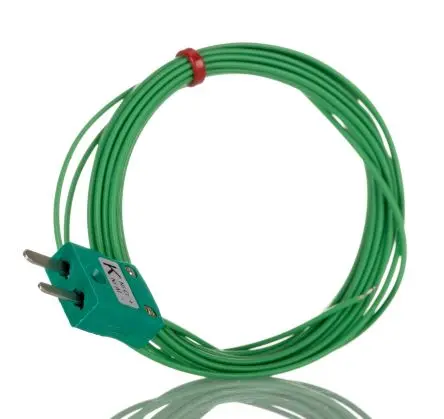 Produktfoto 1 von RS PRO Perfluoralkoxyalkan Thermoelement Typ K, Ø 1 mm x 3 m -75 °C → 260 °C