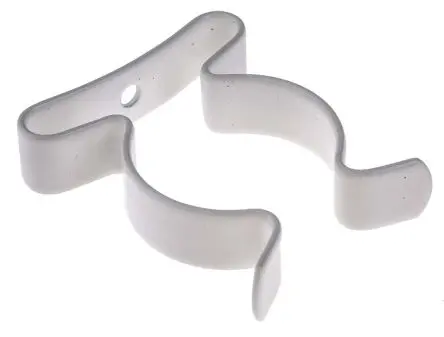 Produktfoto 1 von RS PRO 38.1 mm Nylon Edelstahl Federklemme x 12.7 mm 3.6 mm