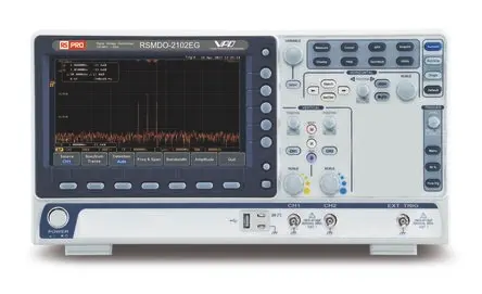 Produktfoto 1 von RS PRO RSMDO-2000EX Mixed-Domain Werkbank Oszilloskop 100 MHz 2-Kanal