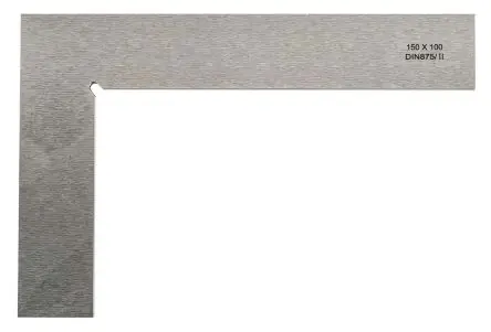 MikronTec Anschlagwinkel, 150 mm x 100 mm, 1 Einheiten, ISO-kalibriert
