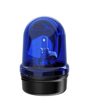 Produktfoto 1 von Werma 885 LED Signalleuchte Blau 24V Basis x 151 mm