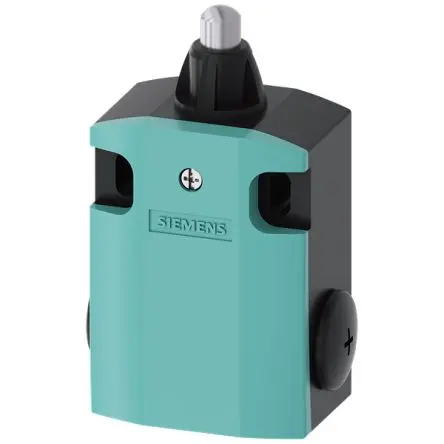 Produktfoto 1 von Siemens 3SE Endschalter, Runder Stößel 1 Schließer/2 Öffner, IP67, IP66, Kunststoff 400V 10A