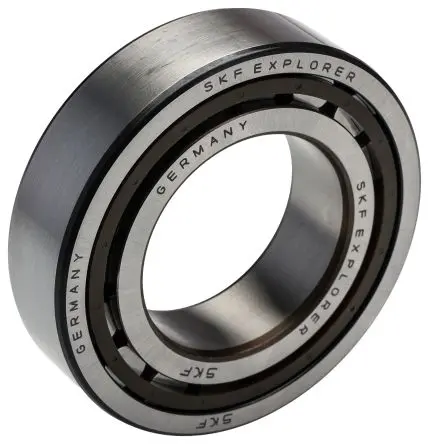 Produktfoto 1 von SKF Rollenlager 1-reihig / Außen-Ø 80 mm Außen-ø 53 kN Abgeschirmt 11000U/min 62 kN NU 208 ECP, Innen-Ø 40 mm, Breite