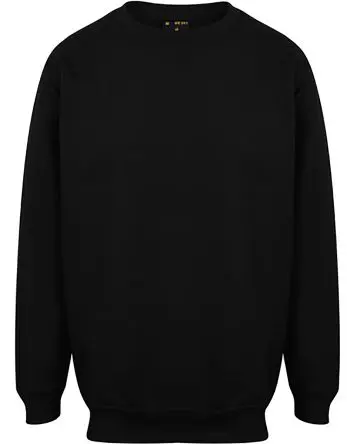 Produktfoto 1 von RS PRO Premium Unisex Sweatshirt, Baumwolle, Polyester Schwarz Reißverschluss, Größe XL, Größe 440 to 460 mm