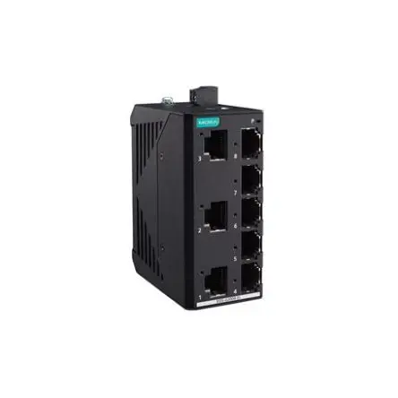 Produktfoto 1 von MOXA Ethernet-Switch 8-Port Unmanaged Full Gigabit Ethernet Switch