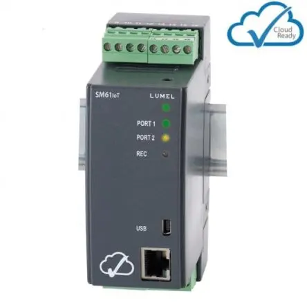 Produktfoto 1 von Sifam Tinsley SM61IoT Temperatur Temperatur Datenprotokolliergerät, Drahtlos, USB, RS232, RS485, Ethernet, 0 °C → 55 °C