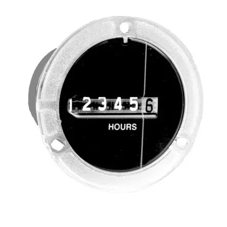 Produktfoto 1 von Trumeter 710 Stundenzähler Zähler Analog Keine Rückstellung 6-stellig 115V ac