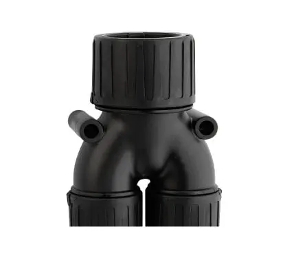 Flexicon FPA Nylon Kabelrohr Befestigung Reduzierstück 17 mm 21 mm Schwarz Schwarz-Finish IP66