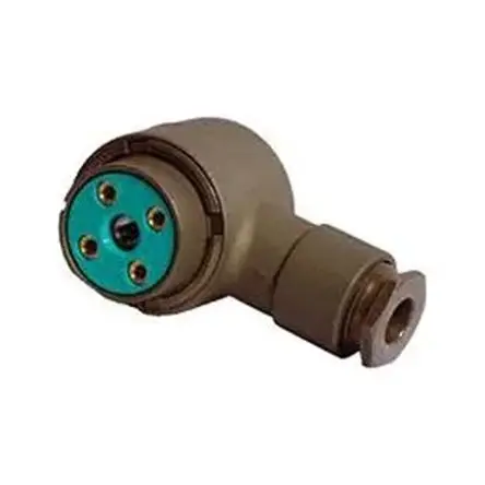 Amphenol India, MW Messing MIL-Spec Rundsteckverbinder Gerade, 18-polig, 2000V, Frontplattenmontage Stecker,