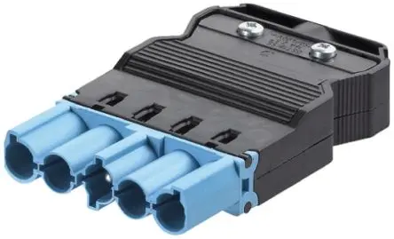 Produktfoto 1 von Wieland GST18i5 Beleuchtungssteckverbinder, Kabel Stecker, Mini-Steckverbinder, Schraubbefestigung 20A, Kontakte: 5