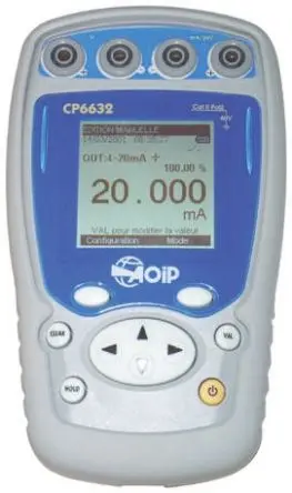 Produktfoto 1 von Aoip Instrumentation CP-6632 Strom- und Spannungskalibrator CAT II, 50V / 25mA, ±0,015 %, ISO-kalibriert