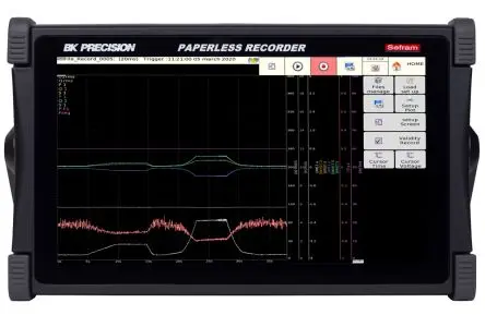 Sefram 1Msps 6-Kanal Datenerfassungssystem, Ethernet, USB-Anschluss, Analog, Digital-Eingang, Batterie-, Netzbetrieb,