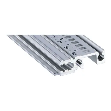 Produktfoto 1 von nVent SCHROFF Schiene, Aluminium-Strangpressprofil, Horizontal Rail, 63 TE, 63HP breit, 325 mm hoch, 325 mm tief