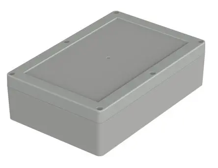 Produktfoto 1 von Bopla Euromas X; Gehäuse; ABS; Hellgrau; IK07 IP68, IP66 Breite 139.8 mm Höhe 60 mm Länge 209.7 mm