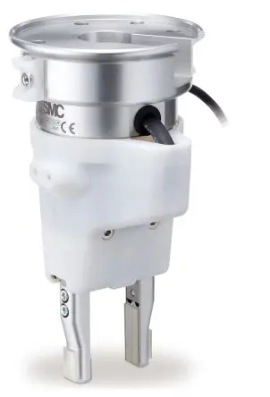 Produktfoto 1 von SMC MOTOMAN-HC10 Pneumatikgreifer, Doppeltwirkend-Ausführung, 2 Greifarme, Parallel, 0.7 Mpa max.