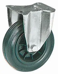 Produktfoto 1 von LAG Feststehend Rolle, Rad ø 100 mm, 75 kg, Ges H. 128 mm, Rad B. 30 mm