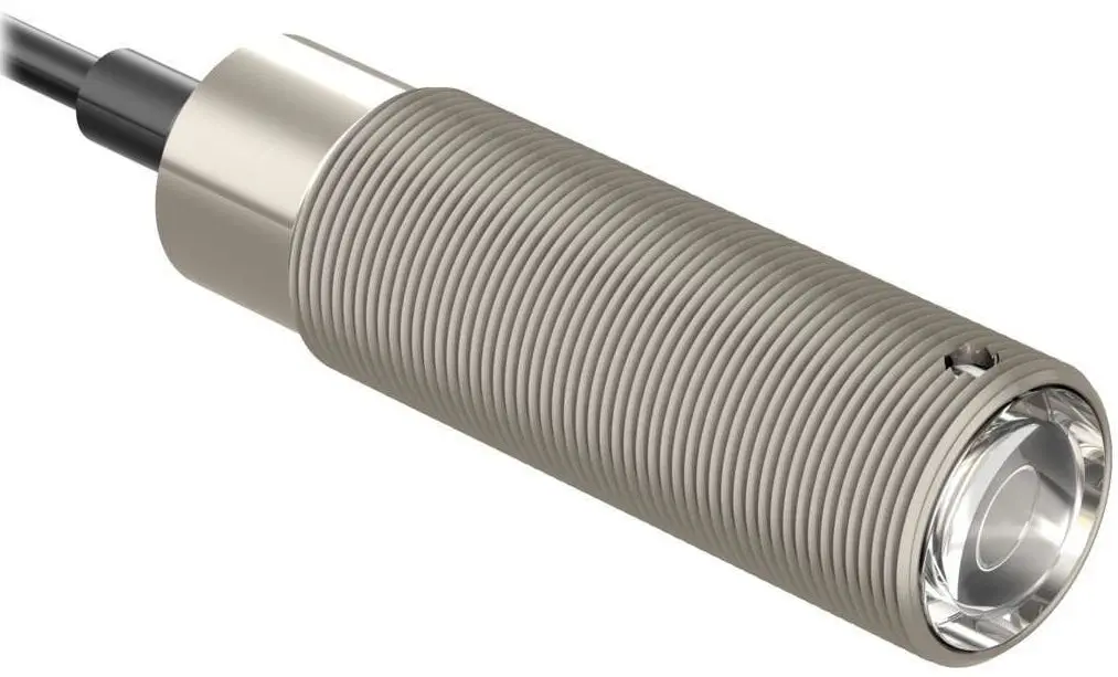 Produktfoto 1 von Banner zylindrisch Optischer Sensor, Infrarot, Bereich 150 m, SPST Ausgang, Hell-/dunkelschaltend