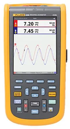 Produktfoto 1 von Fluke 120B 123B/EU/S Handheld Oszilloskop 2-Kanal Analog 20MHz USB